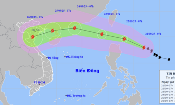 Siêu bão Ragasa vào Biển Đông sẽ mạnh cấp 17, khả năng ảnh hưởng trực tiếp Bắc Bộ