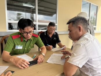Lực lượng công an cơ sở nỗ lực phục vụ Nhân dân