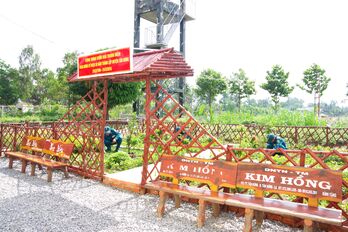 Kiến tạo cảnh quan doanh trại