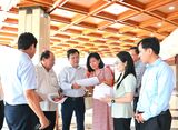 Phó Bí thư Tỉnh ủy Nguyễn Thanh Hải kiểm tra công tác chuẩn bị Đại hội đại biểu Đảng bộ tỉnh Tây Ninh lần thứ I