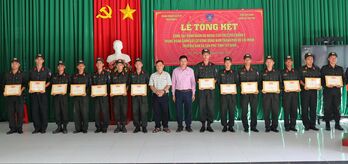 Tiểu đoàn 2, Trung đoàn Cảnh sát cơ động Đông Nam TP.HCM: Nhiều hoạt động dân vận tại xã Tân Phú