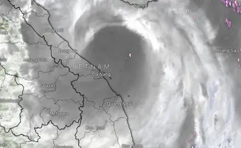 Bão số 10 đi chậm lại, cảnh báo khu vực, thời gian gió bão mạnh nhất