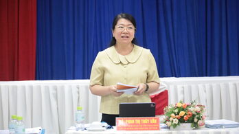 Duyệt văn kiện Đại hội đại biểu MTTQ Việt Nam cấp xã nhiệm kỳ 2025-2030