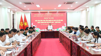 Carefully preparing for the Vietnam - Cambodia Border Defense Friendship Exchange