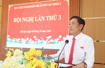 Xã Mỹ Lộc: Thu ngân sách 9 tháng năm 2025 đạt 104,6% dự toán