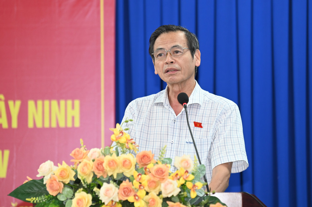  ĐBQH Trần Hữu Hậu thông tin về dự kiến nội dung, chương trình Kỳ họp thứ 10