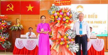 Bà Nguyễn Thị Ngọc Duyên giữ chức Chủ tịch UBMTTQ Việt Nam xã Phước Lý