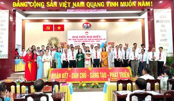 Bà Lê Thị Tuyết Thư giữ chức Chủ tịch UBMTTQ Việt Nam xã Nhơn Hòa Lập khóa I, nhiệm kỳ 2025-2030