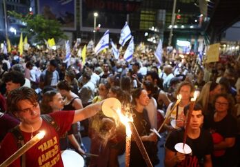 Hàng chục nghìn người Israel biểu tình kêu gọi chấm dứt chiến sự tại Gaza