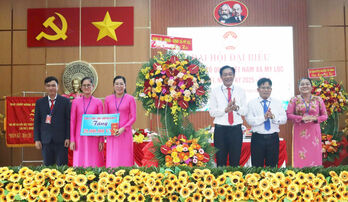 Bà Trần Ngọc Thùy Dương giữ chức vụ Chủ tịch UBMTTQ Việt Nam xã Mỹ Lộc