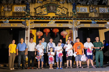 'Đêm hội trăng rằm trên miền di tích' tại phường Tân Ninh