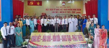 Ông Huỳnh Quốc Tuấn giữ chức Chủ tịch UBMTTQ Việt Nam phường Ninh Thạnh