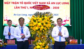 Ông Đỗ Tấn Đạt giữ chức Chủ tịch UBMTTQ Việt Nam xã An Lục Long lần thứ I, nhiệm kỳ 2025-2030