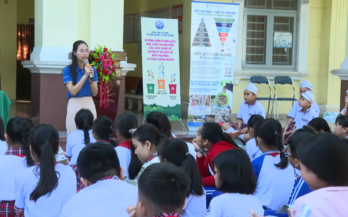 Tập huấn phân loại rác thải tại nguồn cho học sinh