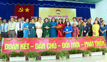 Bà Phan Thị Thùy Dương giữ chức Chủ tịch UBMTTQ Việt Nam phường Thanh Điền