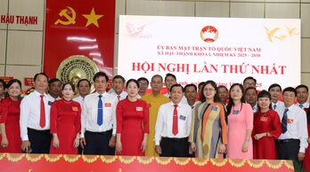 Bà Trần Thị Kim Duyên giữ chức Chủ tịch UBMTTQ Việt Nam xã Hậu Thạnh, nhiệm kỳ 2025-2030