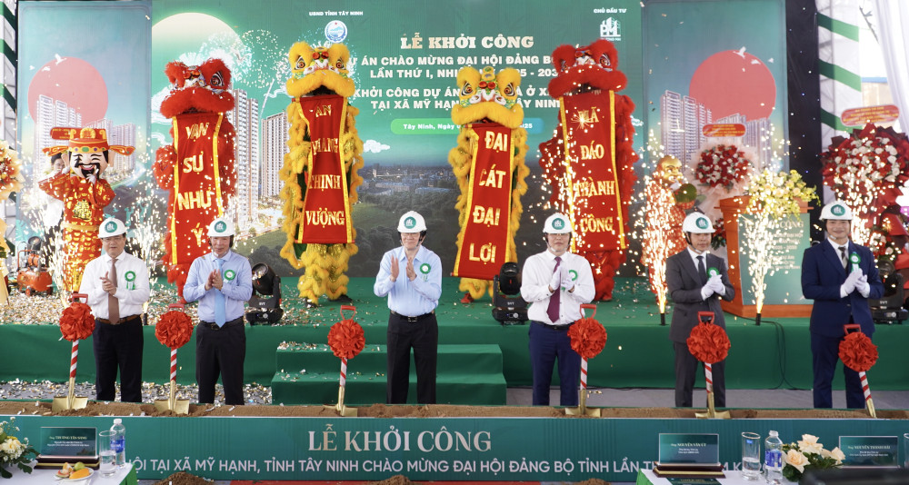 Tay Ninh launches 1,600-apartment social housing project