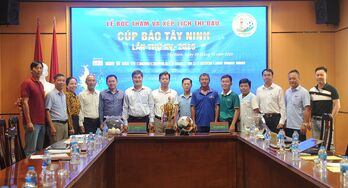 Bốc thăm, chia bảng thi đấu và ra mắt Giải bóng đá Cúp Báo Tây Ninh lần thứ XV – năm 2025