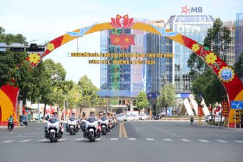 Tây Ninh: Siết chặt trật tự, an toàn giao thông phục vụ Đại hội đại biểu Đảng bộ tỉnh