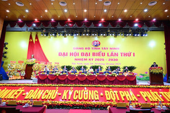Đại hội đại biểu Đảng bộ tỉnh Tây Ninh bắt đầu phiên trù bị