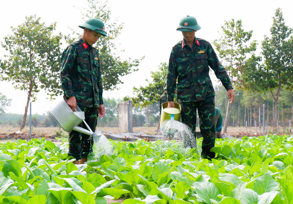 Xây dựng lực lượng vũ trang tỉnh vững mạnh toàn diện
