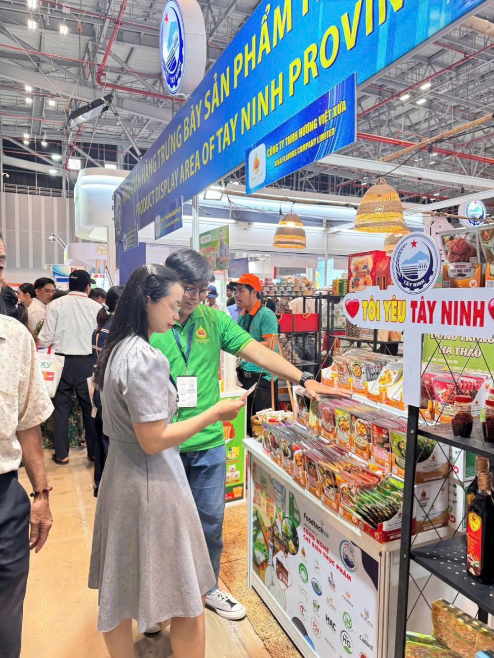 20 Tay Ninh businesses participate in trade connection at Vietnam FoodTech 2025