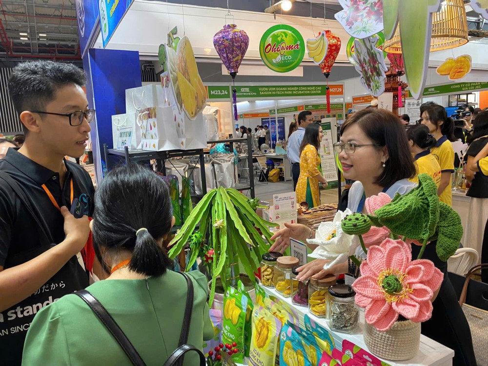 20 Tay Ninh businesses participate in trade connection at Vietnam FoodTech 2025