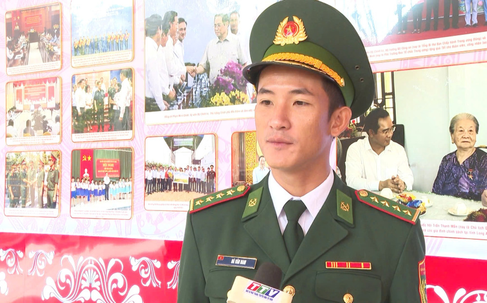 Đại úy Hà Văn Nam (Ban Chỉ huy BĐBP tỉnh Tây Ninh)