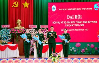 Phụ nữ Bộ đội Biên phòng Tây Ninh: Đoàn kết, sáng tạo, hoàn thành tốt nhiệm vụ được giao