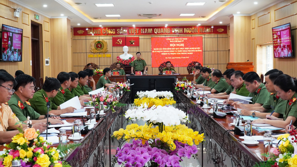 Công an tỉnh Tây Ninh: Tiên phong đổi mới sáng tạo, hưởng ứng Ngày Chuyển đổi số quốc gia