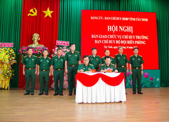 Đại tá Nguyễn Văn Giáp giữ chức Chỉ huy trưởng Ban Chỉ huy Bộ đội Biên phòng Tây Ninh