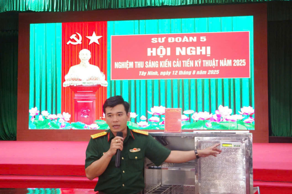 Người cán bộ đam mê sáng kiến