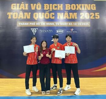 Tây Ninh giành 3 Huy chương tại giải Vô địch Boxing toàn quốc