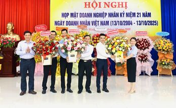 Phường Bình Minh: Họp mặt doanh nghiệp nhân Ngày Doanh nhân Việt Nam