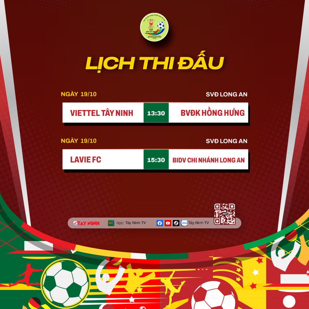 Căng thẳng trước loạt trận cuối vòng bảng Giải bóng đá Cúp Báo Tây Ninh lần thứ XV - năm 2025