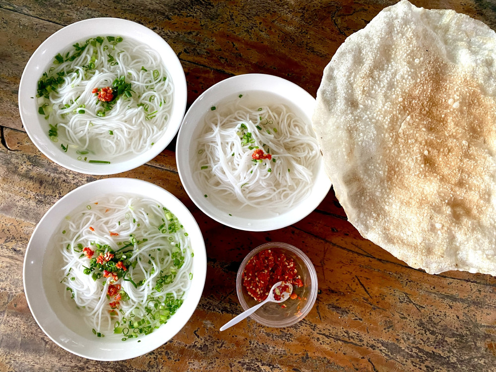 Vị quê trong từng sợi bún