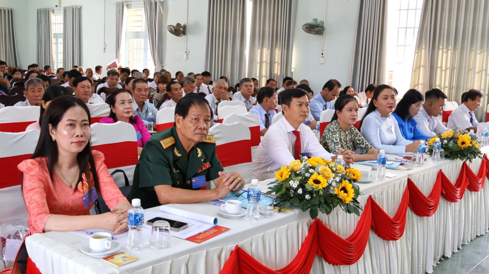 Bà Huỳnh Thị Ái Lê giữ chức Chủ tịch UBMTTQ Việt Nam xã Truông Mít, nhiệm kỳ 2025–2030