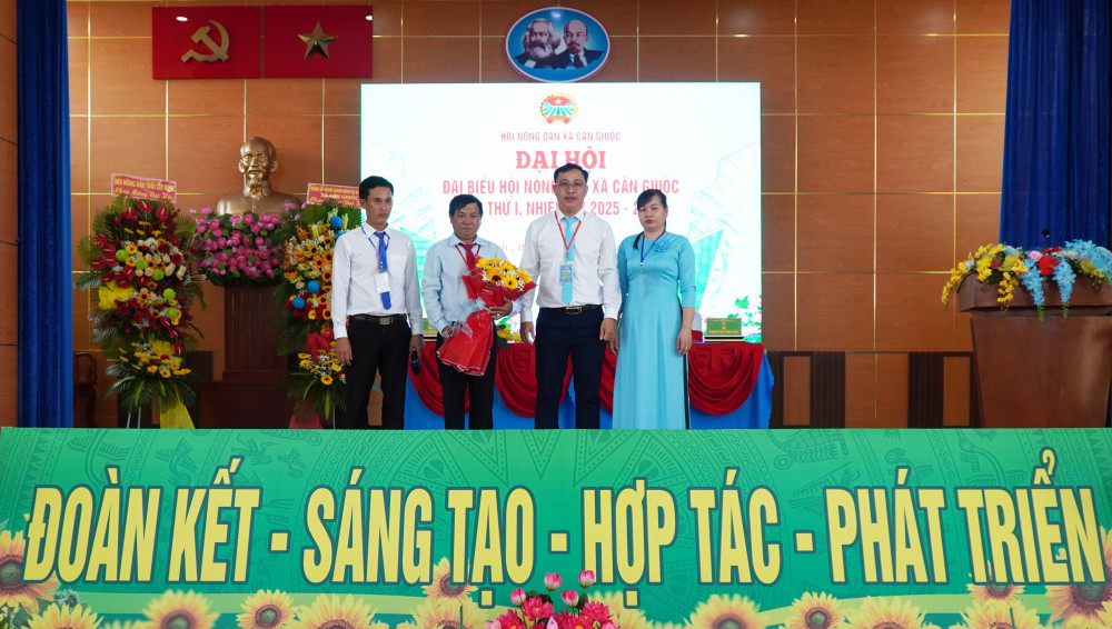Đại hội đại biểu Hội Nông dân xã Cần Giuộc, xã Mỹ Lộc lần thứ I, nhiệm kỳ 2025-2030