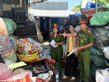 Phòng ngừa cháy, nổ tại các vựa phế liệu