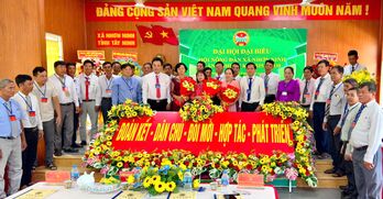 Ông Nguyễn Minh Tân giữ chức Chủ tịch Hội Nông dân xã Nhơn Ninh