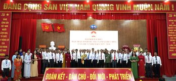 Ông Lê Minh Thái giữ chức Chủ tịch UBMTTQ Việt Nam xã Đức Hòa lần thứ I, nhiệm kỳ 2025-2030