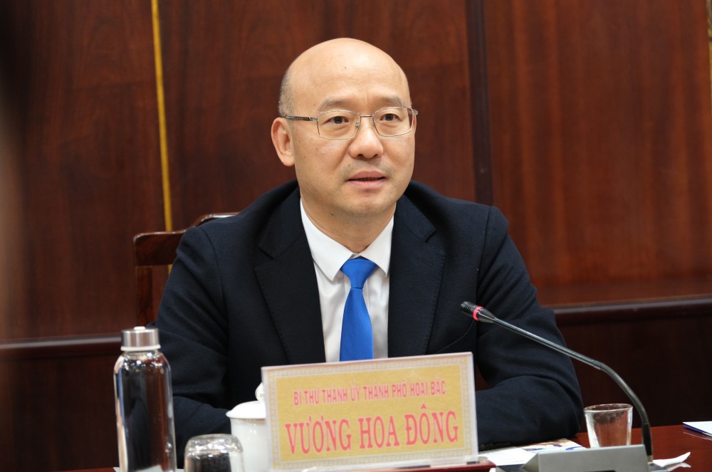 Delegation from Huaibei City People’s Government (China) visits Tay Ninh Province