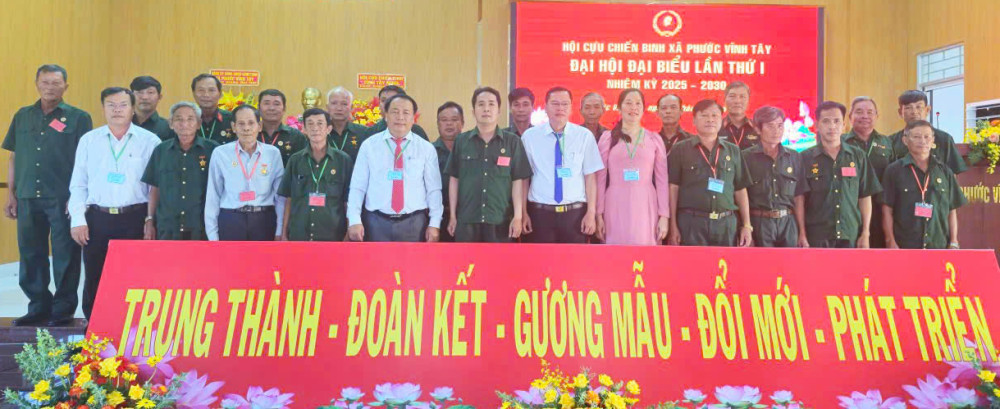 Ông Trần Hoài Hận giữ chức Chủ tịch Hội Cựu chiến binh xã Phước Vĩnh Tây