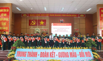 Ông Đặng Tấn Cường giữ chức Chủ tịch Hội Cựu chiến binh xã Mỹ Lộc