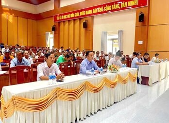 Xã Dương Minh Châu công bố chủ trương đầu tư Dự án Nhà máy điện mặt trời Dầu Tiếng 5