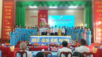 Bà Trần Thị Mận giữ chức Chủ tịch Hội Liên hiệp Phụ nữ xã Hậu Thạnh