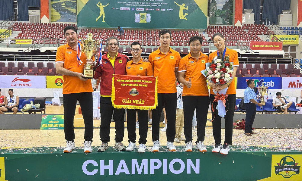 VTV Bình Điền Long An ngược dòng ngoạn mục, bảo vệ thành công chức vô địch quốc gia