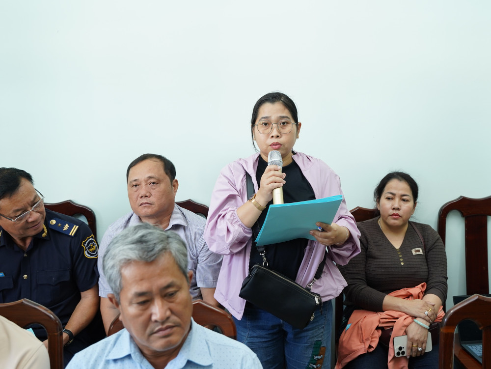 Đại diện DN nêu một số vướng mắc, khó khăn trong thực hiện thủ tục Hải quan đối với hàng hóa nông sản nhập khẩu