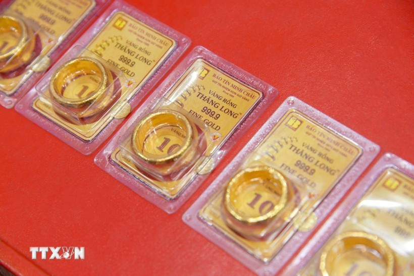Giá vàng nhẫn chiều 17/10 niêm yết mức 159,5 triệu đồng mỗi lượng