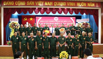 Ông Bùi Văn Bụi giữ chức Chủ tịch Hội Cựu chiến binh xã Bến Lức, nhiệm kỳ 2025-2030